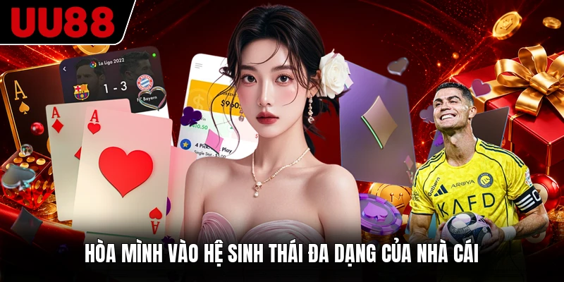 Hòa mình vào hệ sinh thái đa dạng của nhà cái